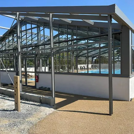 木屋 La Petite Bauloise - Piscine Sous Dome - Parking