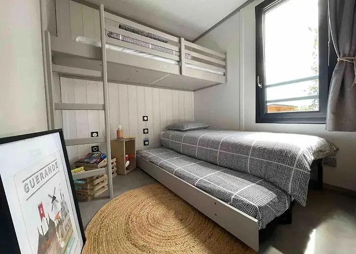 La Petite Bauloise - Piscine Sous Dome - Parking בקתה *